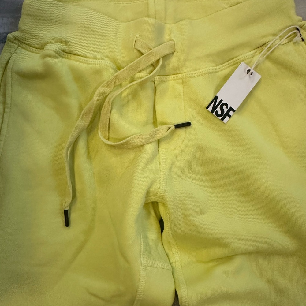 NSF Women’s Bright Yellow Joggers